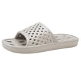 thumbnail image 1 of Guttear Quick Drying Shower Slippers non-slip Bathroom Slippers Drain Holes Shower Shoes for Women and Men Dorm Pool Gym, 1 of 5