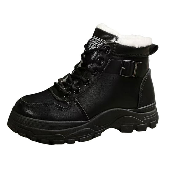 YLYL Snow Boots for Women Platform Winter Boots Warm Sneaker Waterproof Hiking Shoes