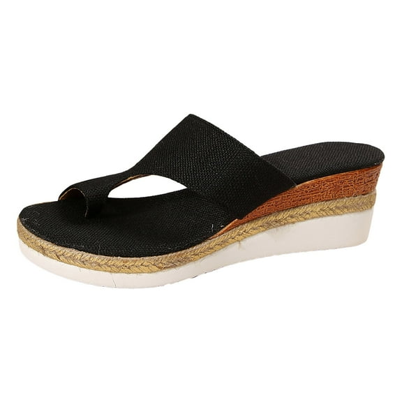 Guttear Summer Sandals for Women 2025 Slip on Open Toe Slide Comfort Walking Shoes Flip Flops Sandals