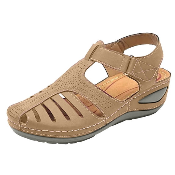 Guttear Table Open Toe Comfortable Waterproof Summer Walking Comfort Walking Beach Ankle Summer Shoes