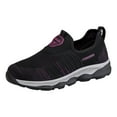 thumbnail image 1 of Guttear Women's Athletic Shoes Arch Support Non Slip Work Shoes Breathable Knit Upper Lightweight Shoes, 1 of 9