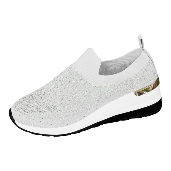 Guttear Women's Slip on Shoes Lightweight Leisure Work Shoes Comfort Walking Shoes