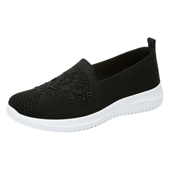Guttear Women's Slip on Sneakers All-Day Comfort & Support Casual Comfortable Slip on Shoes