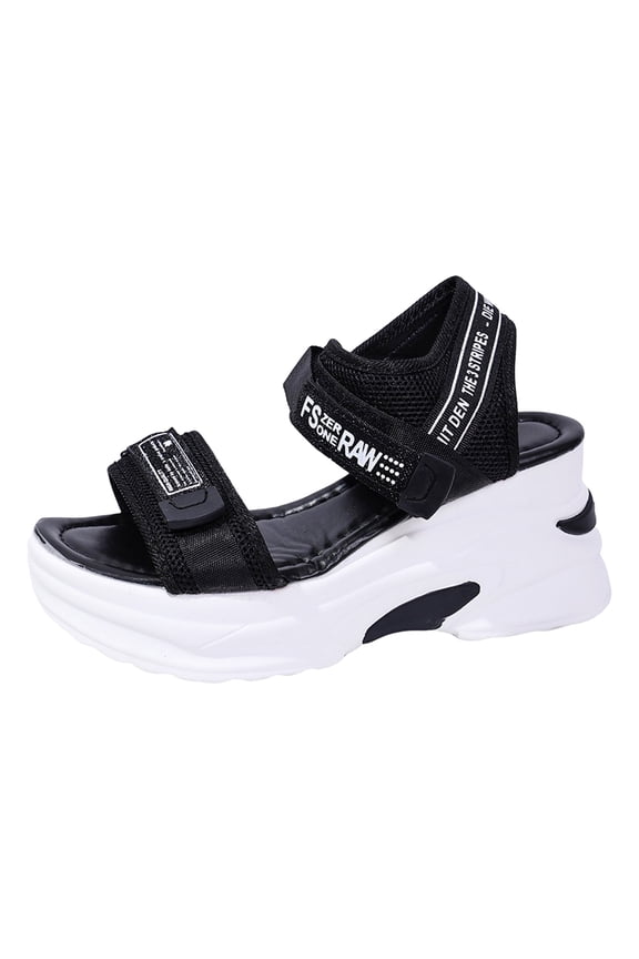 Womens Dressy Sandals Contoured Insole & Flexible Lightweight Outsole Comfort Platform Sandals