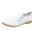 thumbnail image 1 of Guttear Womens Shoes Comfort Slip-Ons Flat Work Shoes Casual Penny Loafers Dress Shoes, 1 of 7