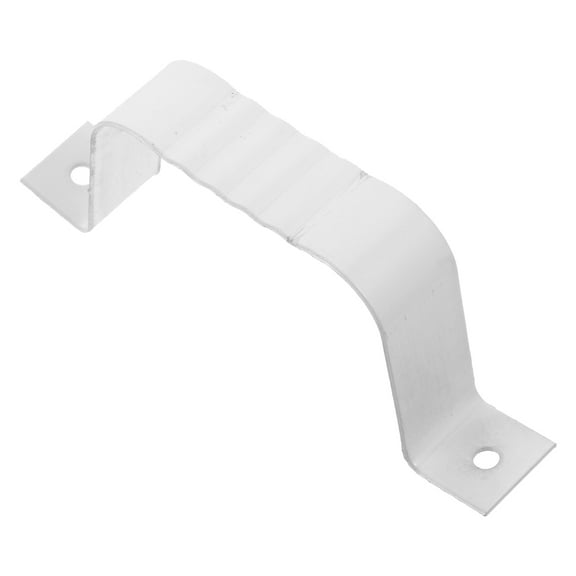 Aluminum Alloy Gutter Bracket Strap Downspout Extension Connector for Gutter Drainage System