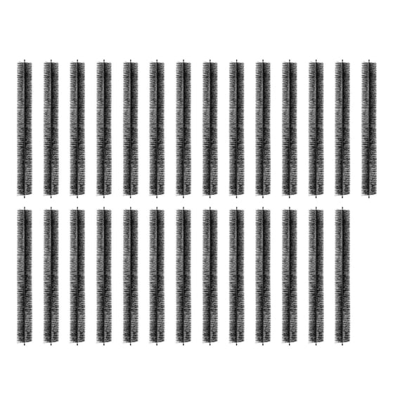 Gutter Brush 80 Feet Total Length 4.33 Inch Diameter 27 Pack Ground Level Gutter Cleaning Tool Leaf Guard for 5 Inch Gutters Easily Clear Roof Leaves Debris