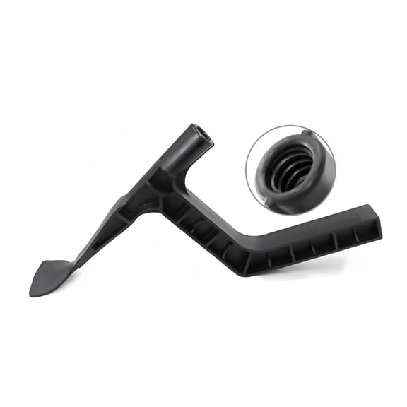 Gutter Cleaning Tool, Roof Gutters Cleaning Shovel and Claw, Leaves Cleaning Tools for Garden, Ditch, Villas, Townhouse, Sewer, Can be Used for House Gutter Cleaning black