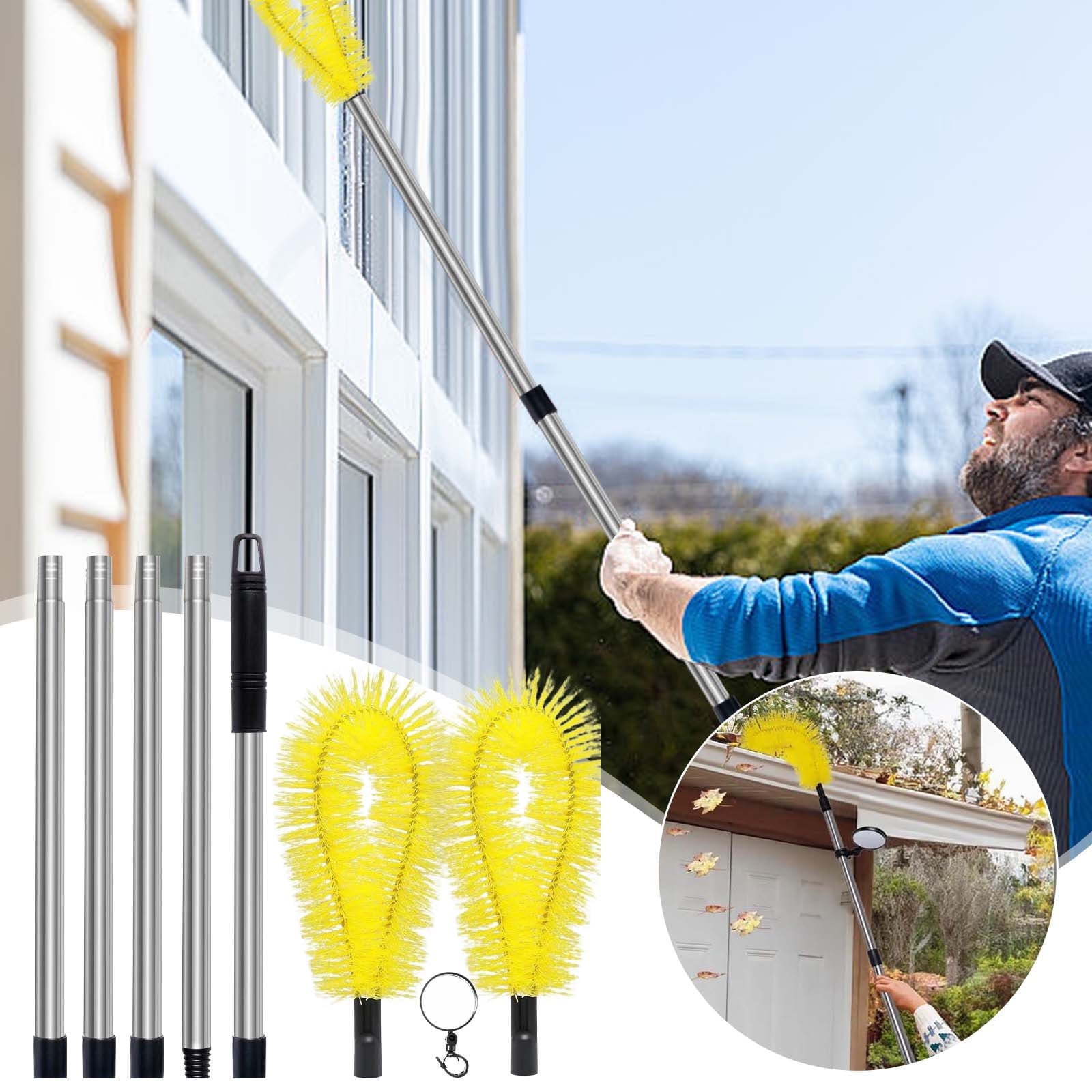Gutter Cleaning Tools Gutter Brush Kit For Cleaning Gutters The Gutter Tool Gutter Cleaning