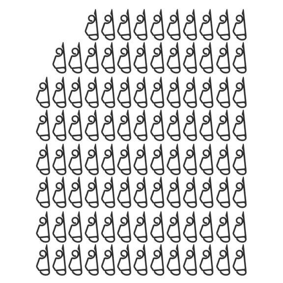 Gutter Clips, Christmas Lights Gutter Clips Small Frostproof Reusable  For Office For Party White,Black,Dark Green,Grass Green