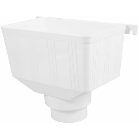 Gutter Connector, Gutter Downspout Adapter, Rain Gutter Downspout Extensions, Downspout Diverter, Universal Downspout to Drain Pipe (10.4X5.8X8.3 inch)