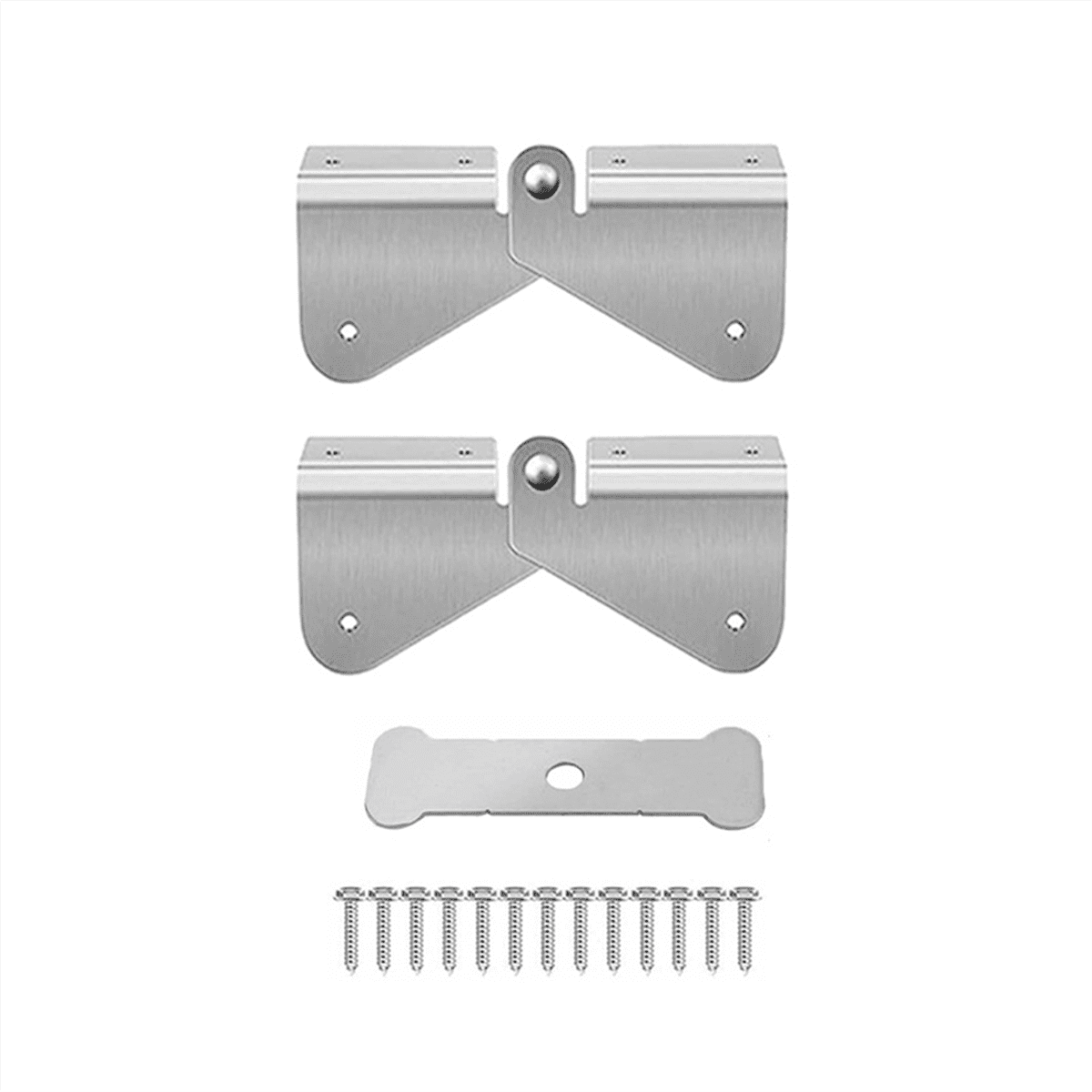 Stainless Steel Gutter Hinge - Flip-Up Downspout Extension For Easy Lawn Care