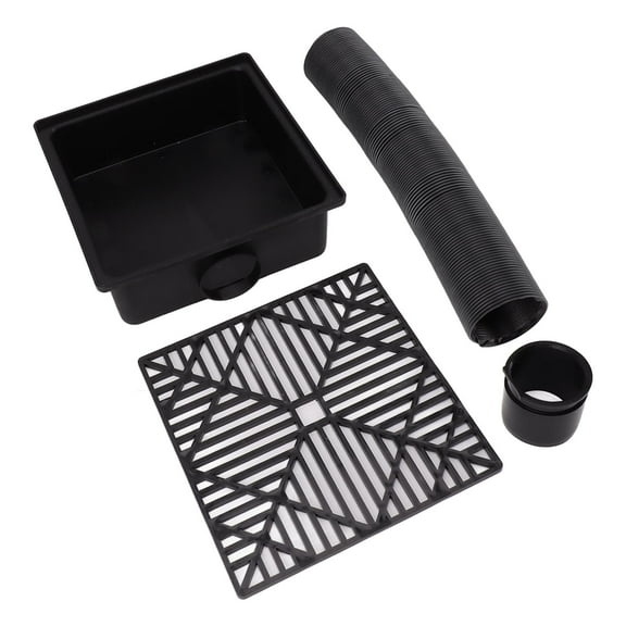 Gutter Downspout Extensions Big Kit, Thin Downspout Extender, Rain Pipe Drain Gutter,No Digging Required for Lawns, Landscaped Areas, Yards, Sidewalks