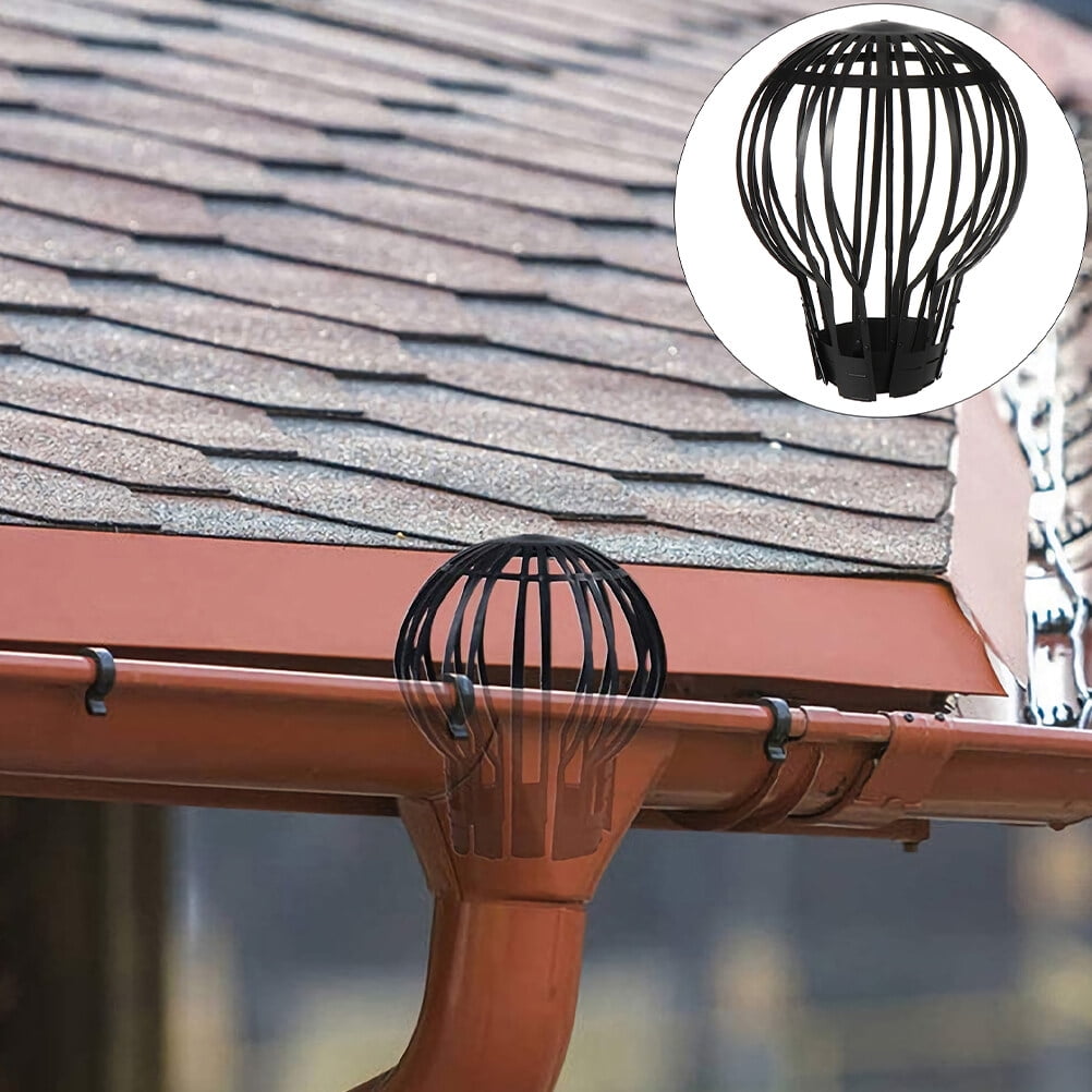 Gutter Downspout Guard Filter Leaf Guards Strainer Stops Cover