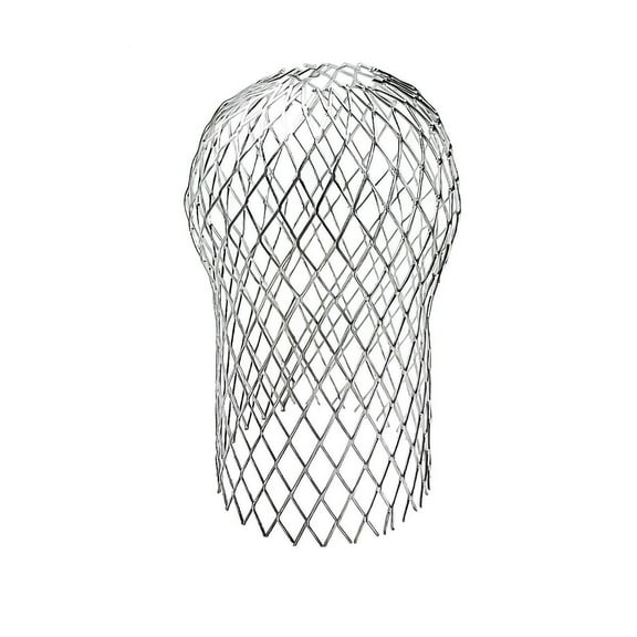 Gutter Downspout Guards 3.5 Inch Adjustable Aluminium Filter Strainer, Expandable Gutter Strainer for Preventing Blockage Leaves Debris Drain Net Cover Gardening Tools