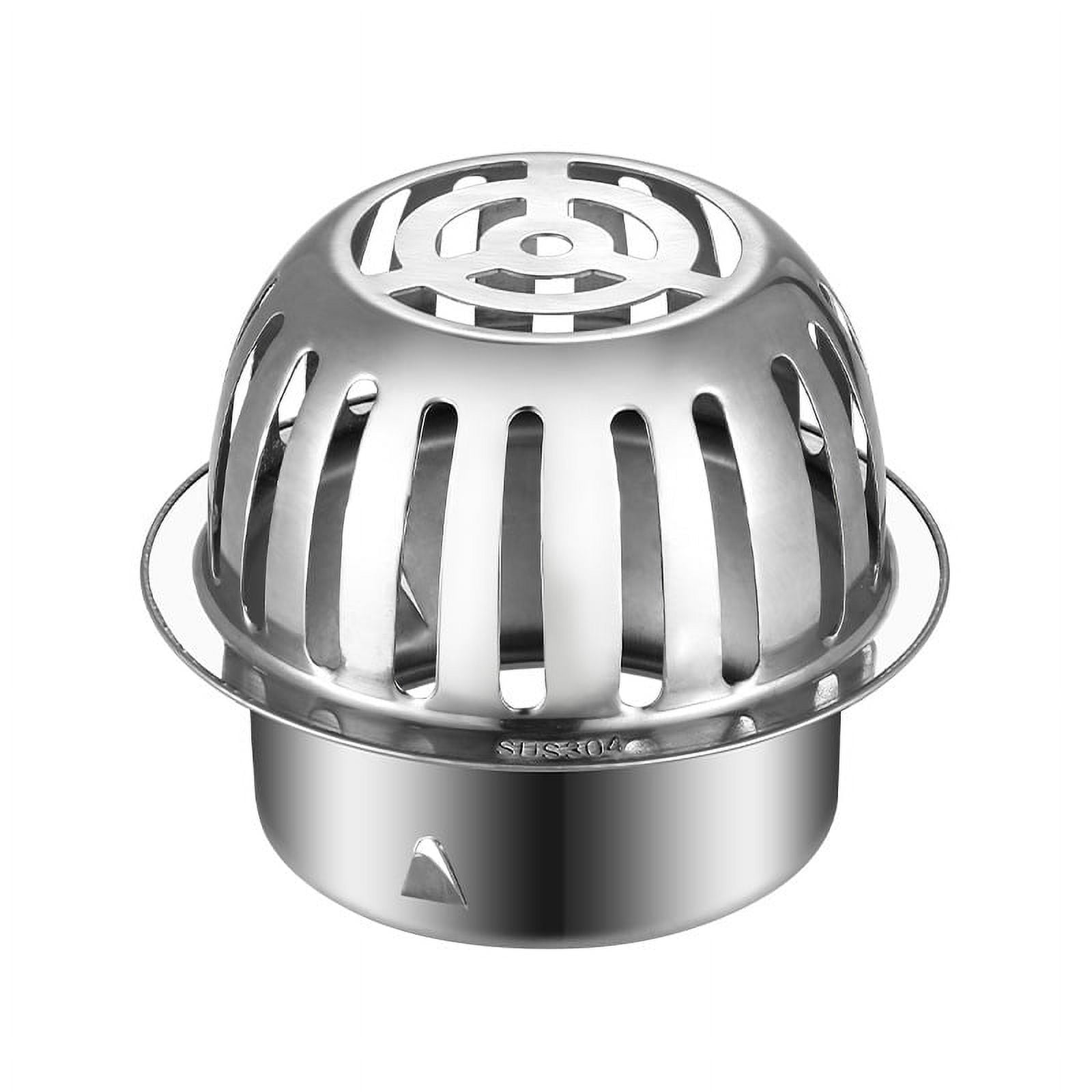 Gutter Filters 304 Stainless Steel Downspout Strainer Floor Drain Guard