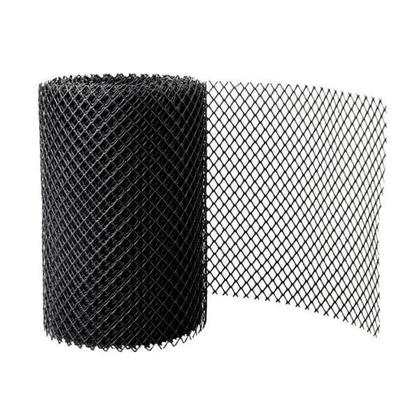 Gutter Guard Mesh - 6 Inch X 20 Foot Drainage Protection Net For Outdoor Gutters, Roofs, Leaves Debris Prevention, Garden Drainage Systems