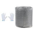 thumbnail image 1 of Gutter Guard Mesh Flexible Durable Cleaning Tool with Gloves Simple Install Rustproof Multifunction for Yard Downspout Home Balcony Fittings, 1 of 8