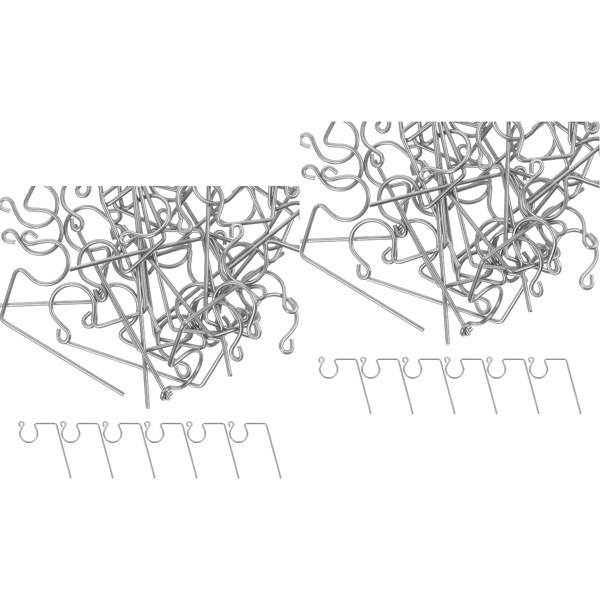 Gutter Hooks for Lights and Garland Bird Feeder Hanger Christmas