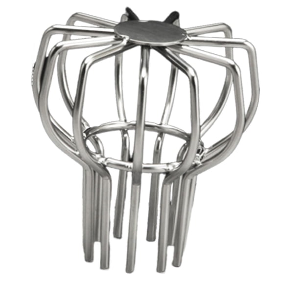 Gutter Leaf Guard Stainless Steel Drain Cover Anti Blocking Line Cap for Versatile Use on Balconies Roofs