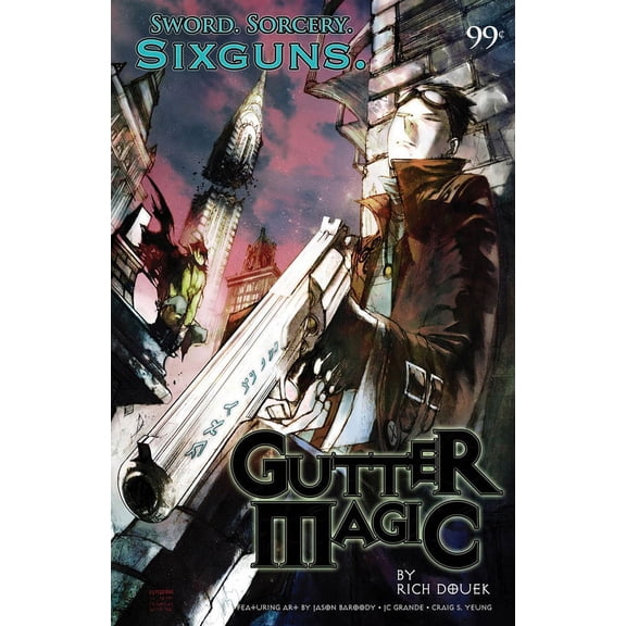 Gutter Magic Preview #1 VF ; Sixgun Comic Book