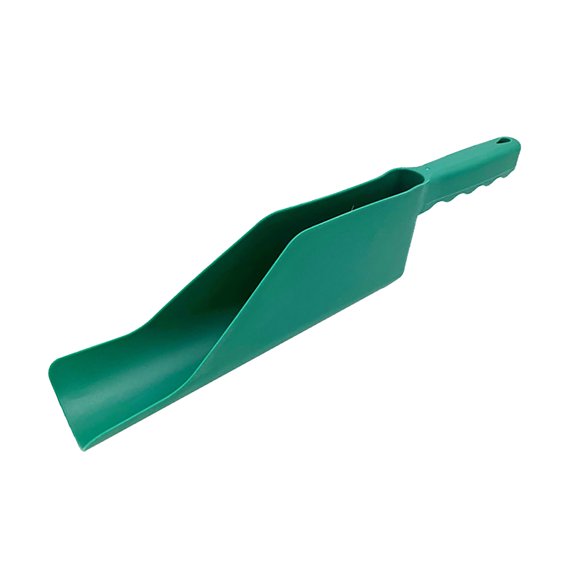 Gutter Scoop Cleaning Tools - Easy Removal of Leaves and Dirt - Deep Curved Gutter Scooper Shovel for Leaves & Debris, High-Impact Polypropylene, Ergonomic Handle, Fits Most Rain Gutters