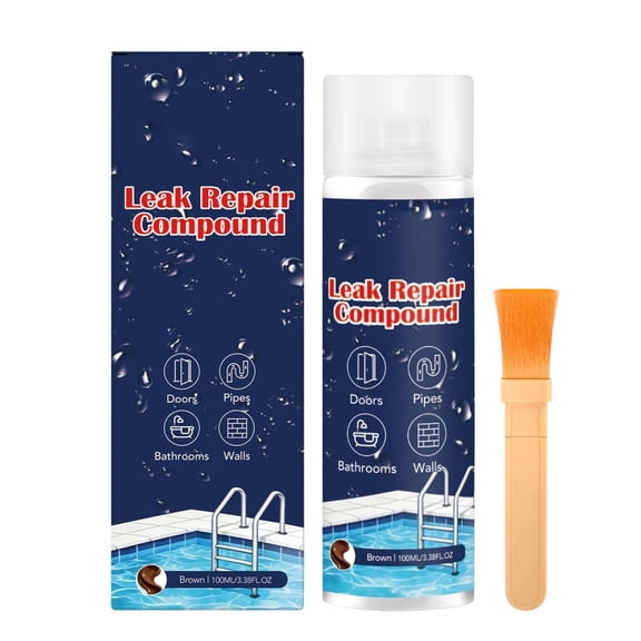 Gutter Sealant Glue Waterproof Leak-Proof Repair Adhesive With Strong Bonding Quick Drying Formula, For Sealing Gutters Fixing Cracks Brown