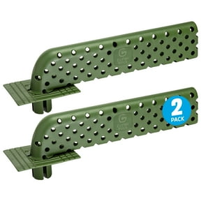 Amerimax Protection Pack: 50 Units of 3' White Plastic Gutter Guards ...