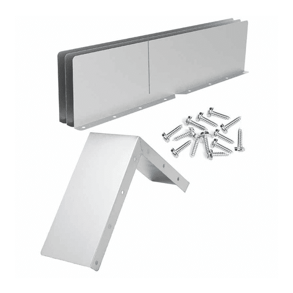 Gutter Water Diverter for Roof Valleys to Prevent Rain Overflow and Damage