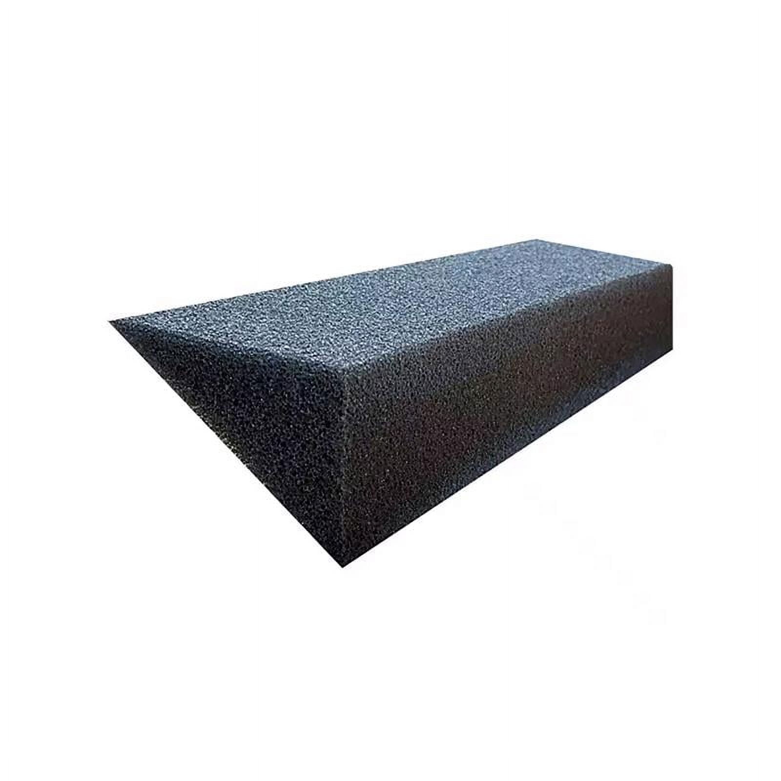 Gutterfoam 5049387 5 x 48 in. Polyether Outdoor Foam Gutter Guard, Black, 8 pack