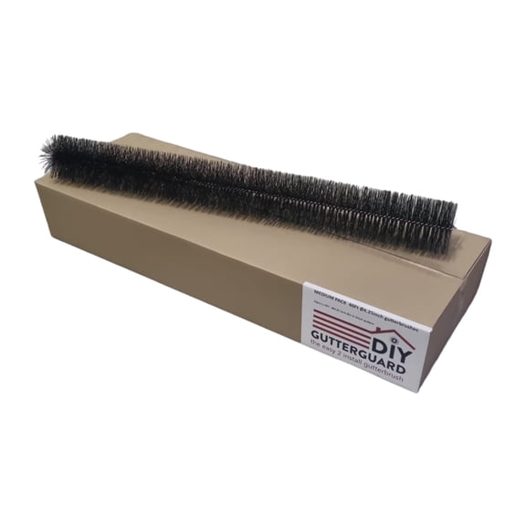 Gutterguard DIY 40ft Gutter Guard – 5" Aluminum Mesh Leaf Protection Kit