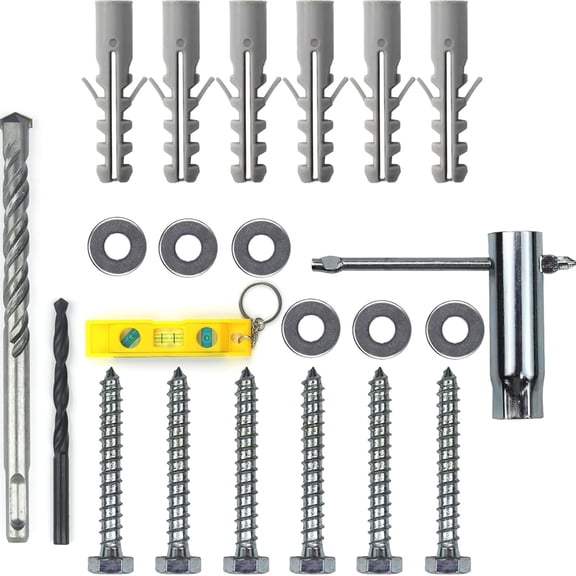 GuuYebe Drywall Anchors for TV Mount Upgrade Lag Bolts for TV Wall Mount
