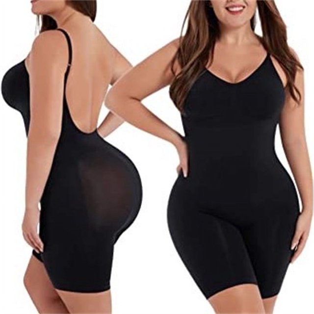 Guudia bodysuits full coverage shapewear thigh slim body suit low back