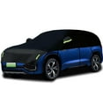 thumbnail image 1 of Guuffe Half Car Cover Car Cover for Sunshade Half Car Body Cover Snow Cover Waterproof Universal 420D Black (SUV) C105, 1 of 3
