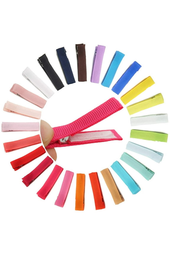 Infants, Baby Girls, Toddlers and Kids Alligator Hair Clips, Assorted, 40 ct