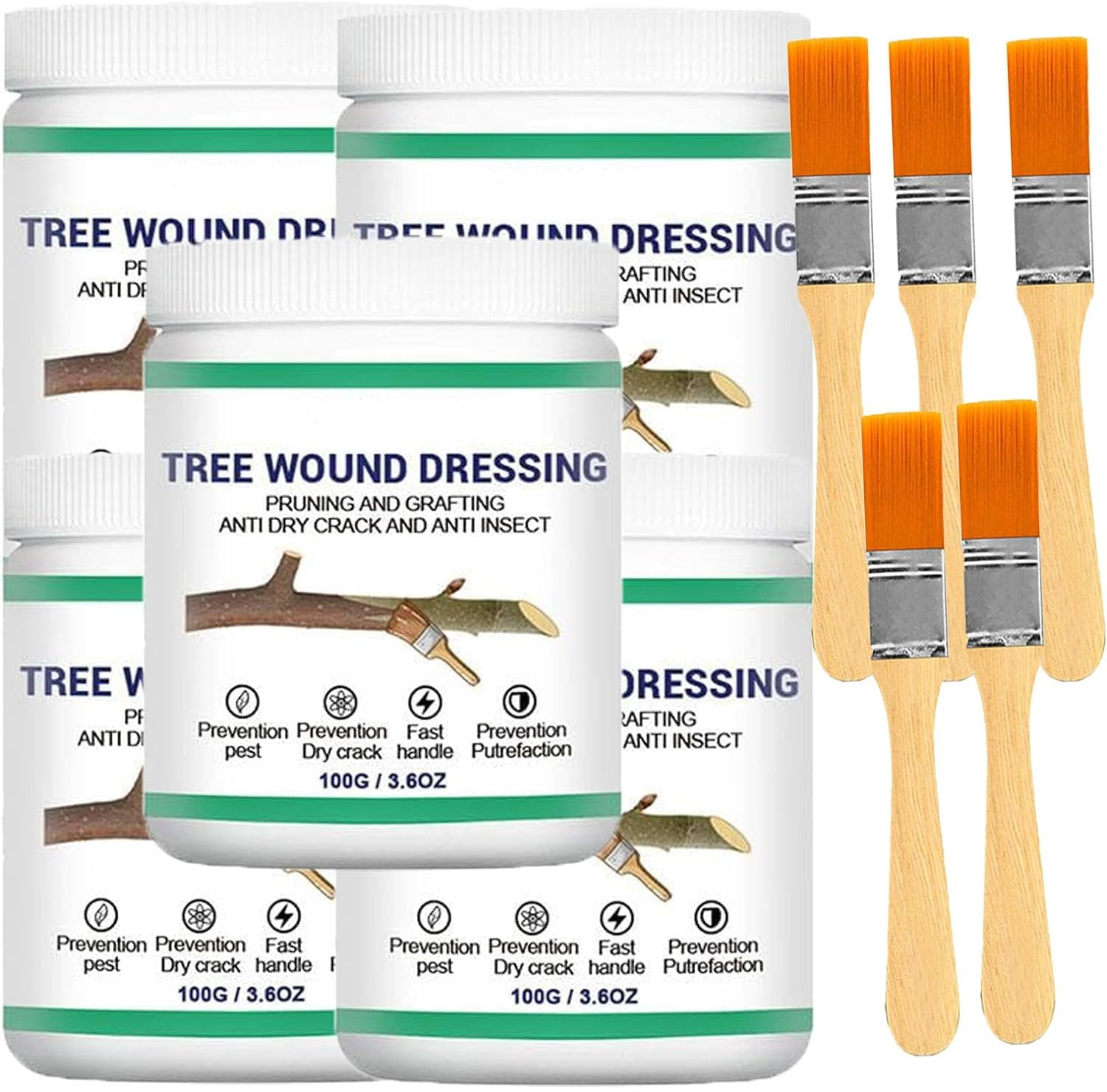 Guvpev 2024 New Tree Wound Sealer,Tree Wound Pruning Sealer,Pruning