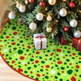 thumbnail image 1 of Guvpev 48" Christmas Tree Skirt - Xmas Tree Skirt Mats for Christmas Tree Decorations - Red & Green Polka Dot Christmas Tree Skirt for Indoor Outdoor Holiday Xmas Party Decorations, 1 of 7