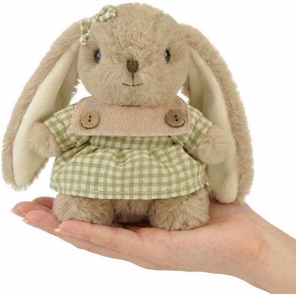 Guvpev 6" Bunny Stuffed Animals, Soft & Cute Rabbit Plush Toy with Floppy Ears, Bunny Cuddly Doll, Unique Birthday Gift