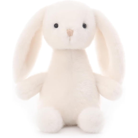 Guvpev 7" Long Neck Bunny Stuffed Animals, Soft & Huggable Rabbit Plush Toys, Home Decor & Birthday Party Favors