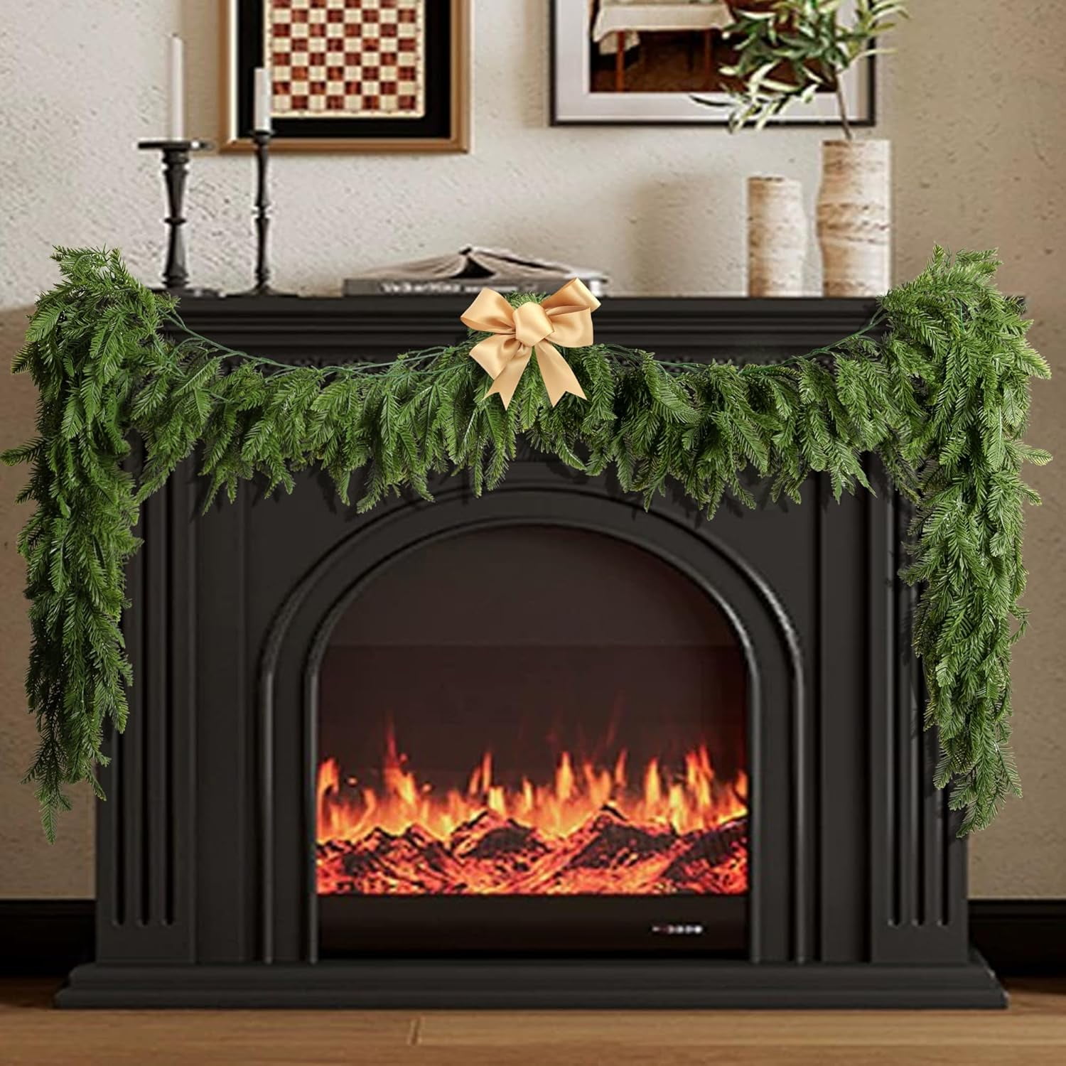 Norfolk Pine Natural Touch Garland