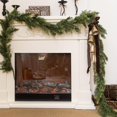 thumbnail image 1 of Guvpev 9FT Handmade Christmas Garland, Artificial Cypress Cedar Pine Needles Greenery Seasonal Garland for Mantel, Table, Stairs, TV Cabinet, Winter, Holiday, Indoor Outdoor Christmas Decorations, 1 of 8