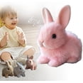thumbnail image 1 of Guvpev Bunby - My Realistic Bunny Toys, Easter Bunny Stuffed Animal Can Sounds & Movements, Realistic Fun Rabbit Toys, Easter Bunnt Interactive Toys, Easter Basket Stuffers Gifts for Kids, 1 of 8