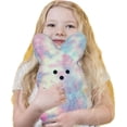 thumbnail image 1 of Guvpev Bunny Toys for Easter Decorations, Shaggy Bunny Peep 20” Collectible Plush, Large Pink Render Bunny Soft Toys, Easter Basket Stuffers Gift for Boys & Girls, 1 of 8