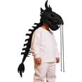 thumbnail image 1 of Guvpev Dinosaur Skeleton Costume - Realistic Funny Soft Plush Headwear & Spine Cosplay Outfits - Realistic Dragon Cosplay Costumes for Halloween Dress-Up, 1 of 9