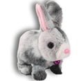 thumbnail image 1 of Guvpev Easter Bunby - My Realistic Bunny Toys, Jumping & Twitching & Shaking Ear, Handmade Interactive Bunny Stuffed Animal for Kids, Easter Basket Stuffers Gifts for Boys and Girls, 1 of 8