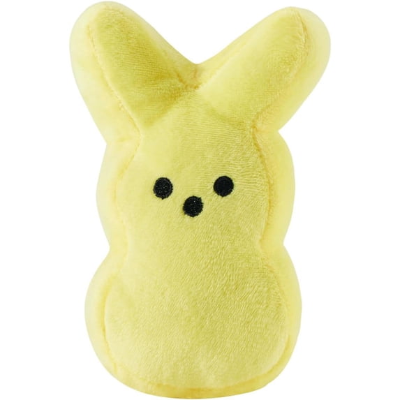 Guvpev Easter Bunny Peep 20" Plush Collectible, Soft & Huggable Bunny Stuffed Animal Easter Decorations Doll, Easter Basket Stuffers Gifts for Boys & Girls