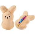 thumbnail image 1 of Guvpev Easter Bunny Toys with Zipper, Shaggy Bunny Peep 6” Collectible Plush Easter Decorations, Cute Bunny Stuffed Animals Zip Up Bag, Easter Basket Stuffers for Kids & Adults, 1 of 13