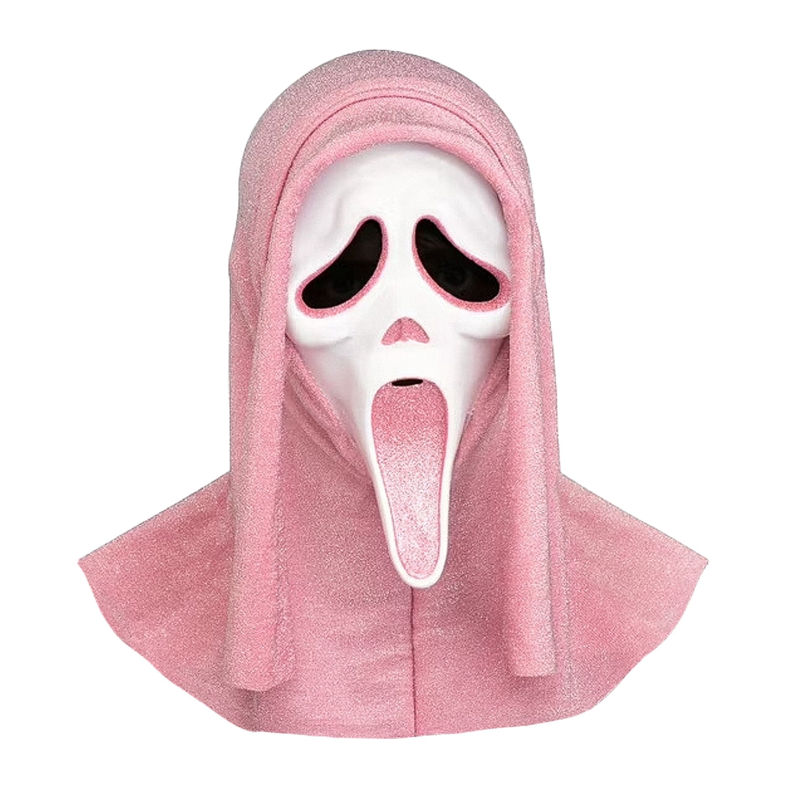 kids pink ghost face bling dress costume Ghost Face Costume: Pink Bling Dress Costume (Adult)