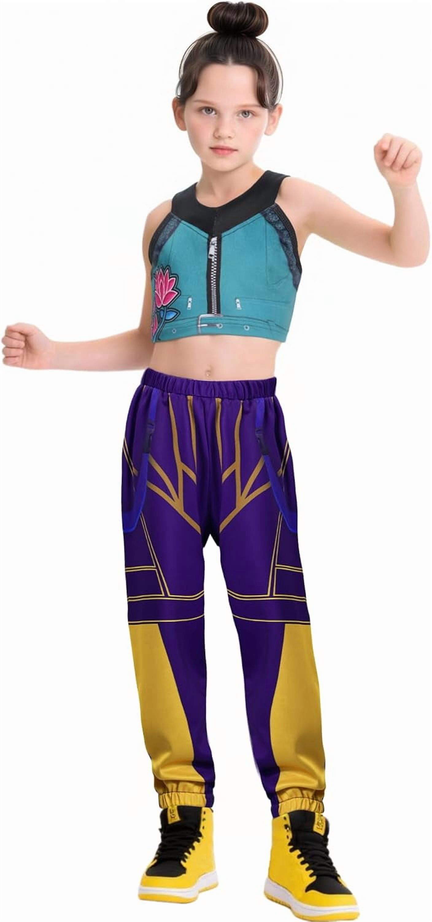 LiuNiu Costume K-Pop Demon Hunters Pour Fille - Cosplay, Halloween, Scène, Style Chanteuse Pop