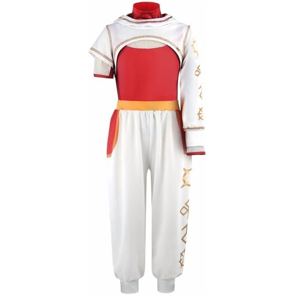 Guvpev G'irl's Zombies Costumes, Retro Vampire Zombies Nova Cosplay Full Set Outfits, Zombies Cheerleader Fancy Dress Costume Ideal for Halloween, Cosplay Parties, Movie-Themed Events